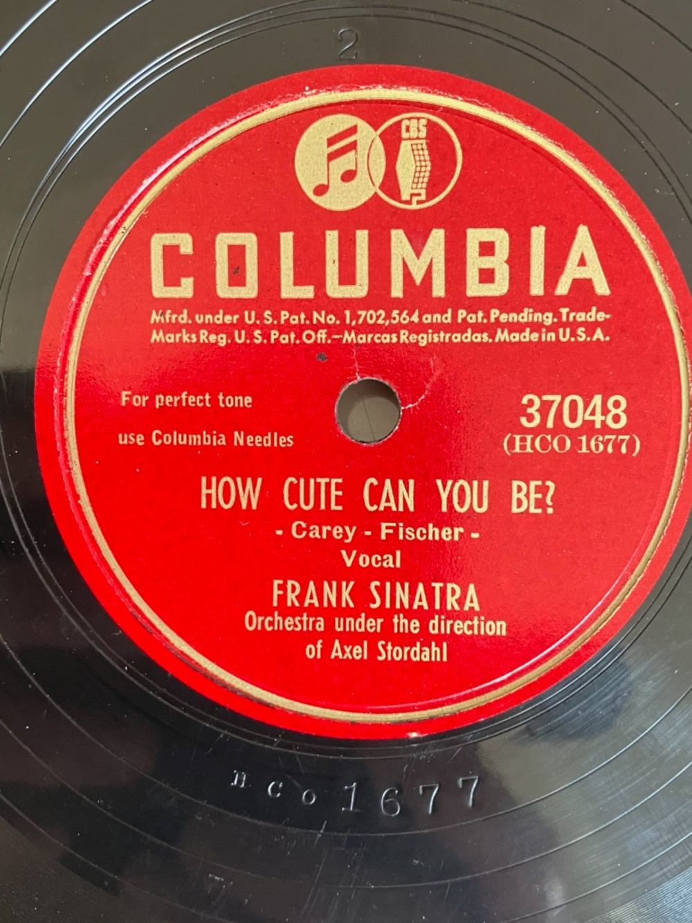Vintage Frank Sinatra Album Colombia 78s w/ Bonus Disc - Picture 11 of 16
